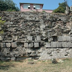 Constantinople, Sea Wall, Spolia