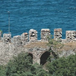 Constantinople, The sea walls in the northeast