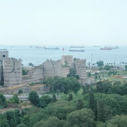Constantinople, Theodosian Wall, Southern section