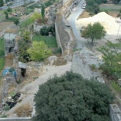 Constantinople, Theodosian Wall, north of Golden Gate