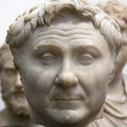 Rome, Tomb of the Licinii, Portrait of Pompey the Great