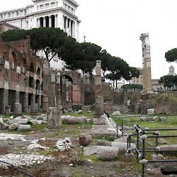 Rome, Forum of Caesar, General view