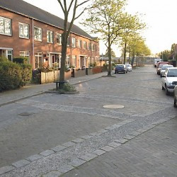 Nijmegen, IJsselstraat: Site of a Roman temple.
