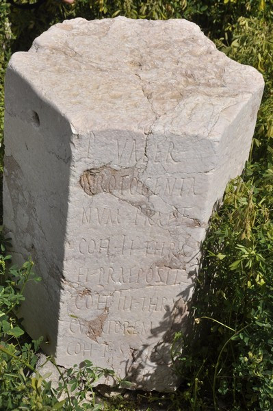 Hexagonal inscription Protogenianus