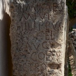 Tyre, Milestone of Philippus Arabs