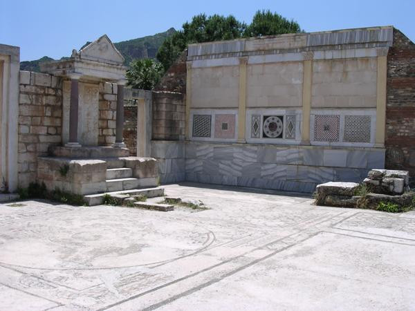 Sardes, synagogue, Torah ark