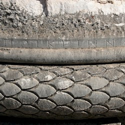 Sardes, temple of Artemis, Column base