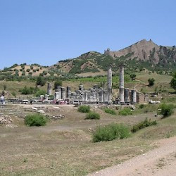 Sardes, Temple of Artemis and citadel