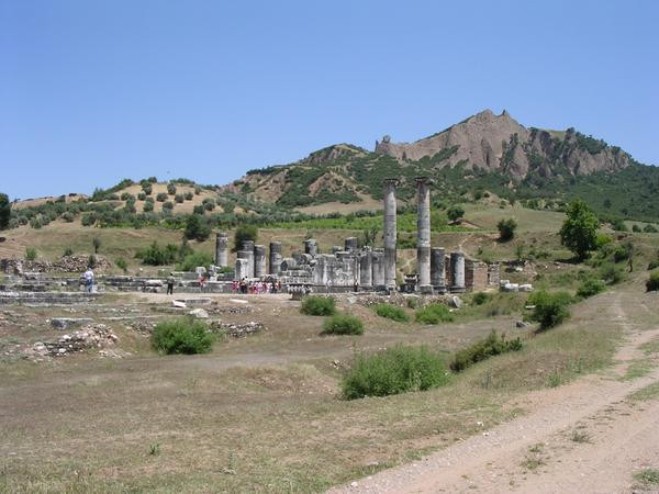 Sardes, Temple of Artemis and citadel