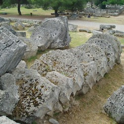 Olympia, Temple of Zeus, Columns