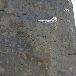 Faqra, Large altar, Bull's head