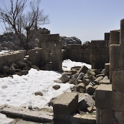 Faqra, Temple of Atargatis, General view