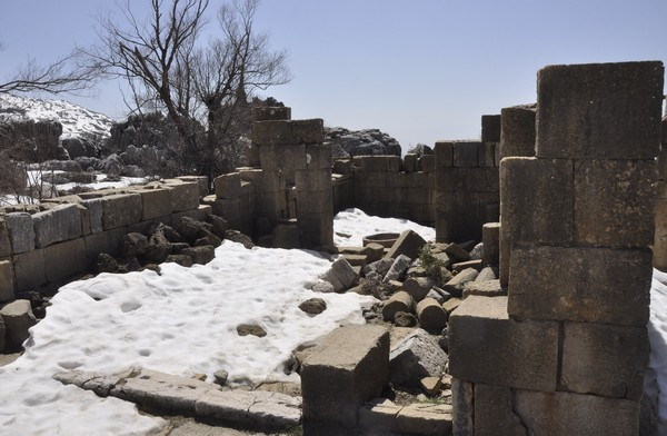 Faqra, Temple of Atargatis, General view
