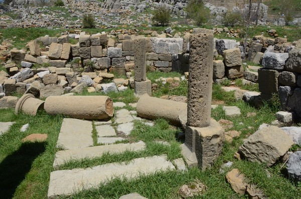 Faqra, Byzantine Church, Apse