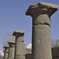 Faqra, Byzantine Church, Capitals