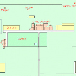 Voerendaal, Map of the Roman villa