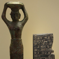 Ur, Foundation statuette of Amar-Sin