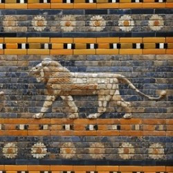 Babylon, Procession Street, Decoration, Lions