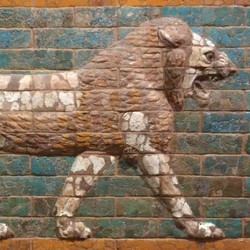 Babylon, Procession Street, Decoration, Lion