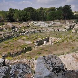 Syracuse, Amphitheater, Arena from the southeast