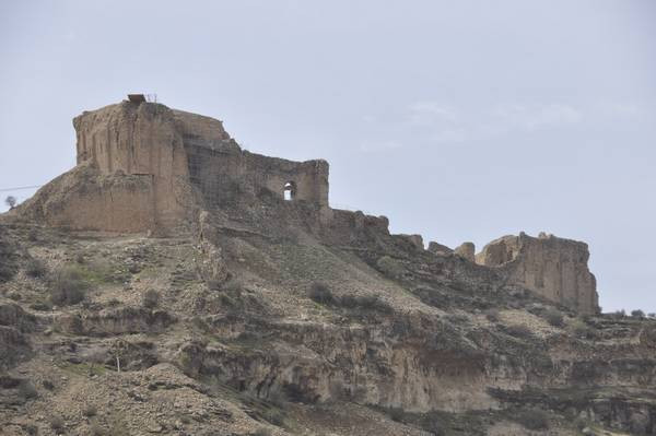 Firuzabad, Qalah-e Dokhtar from the valley