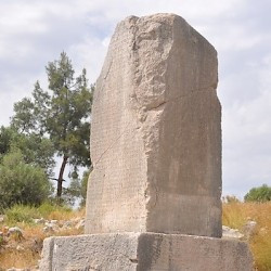 Xanthus, Agora, Pillar of Kherei
