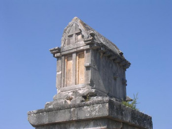 Xanthus, Agora, Lycian tomb (2)