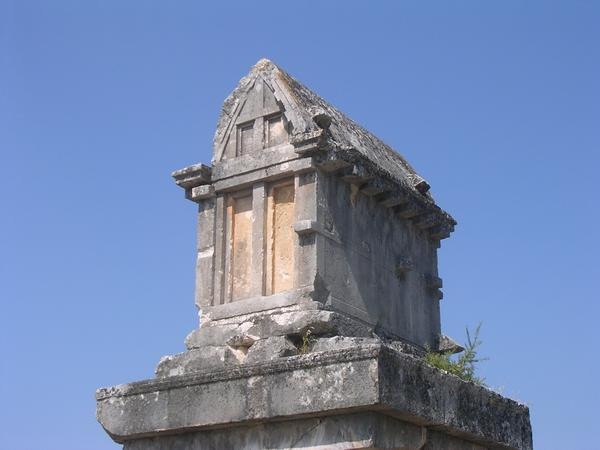 Xanthus, Agora, Lycian tomb