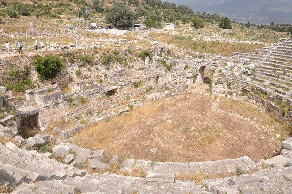 Xanthus, Roman theater