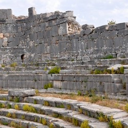 Xanthus, Roman theater with late-antique fortification