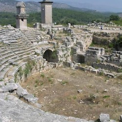 Xanthus, Roman theater