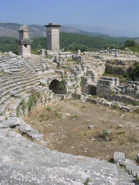Xanthus, Roman theater