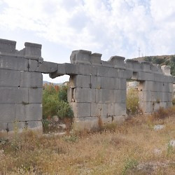 Xanthus, Colonnaded Street, Shops