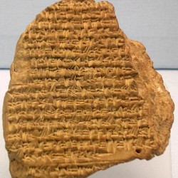 Astronomical Diary mentioning the battle of Gaugamela