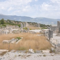 Xanthus, Colonnaded Street, Church