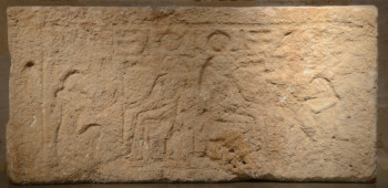 Byblos, Relief with a hieroglyphic text