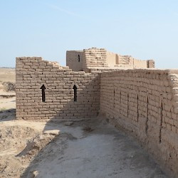 Kampyr Tepe, Wall (reconstructed)