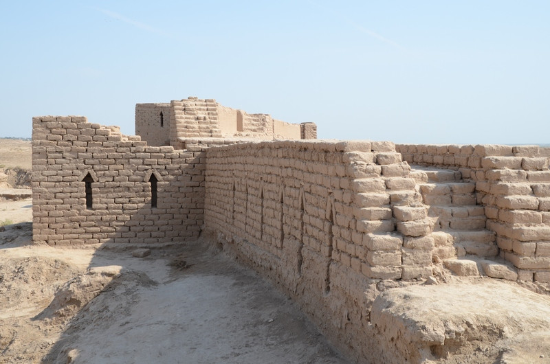 Kampyr Tepe, Wall (reconstructed)