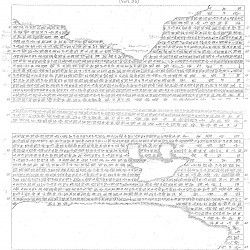 Th. Pinches' drawing of the Cyrus Cylinder