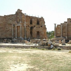 Lepcis Magna, Plaza and Nymphaeum