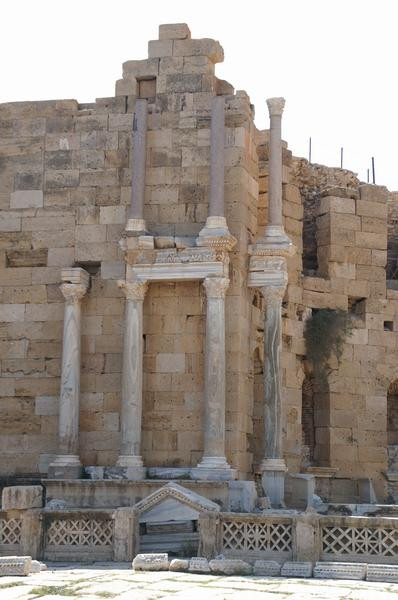 Lepcis Magna, Plaza, Northern part of the Nymphaeum