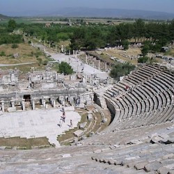 Ephesus, Theater and Arcadian Road