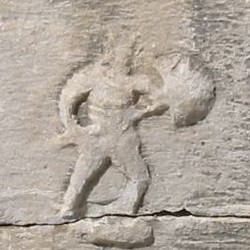 Ephesus, Theater decoration, Hoplomachus