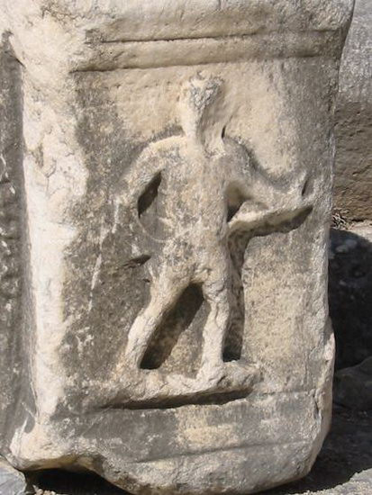 Ephesus, Theater decoration, Retiarius