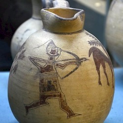 Cypro-Archaic I Pottery (hunter)