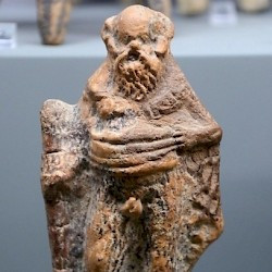 Cyprus, Hellenistic figurine of Silenus