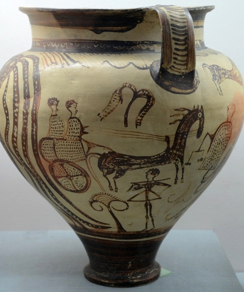 Enkomi, the "Zeus krater"
