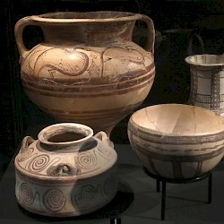 Enkomi, Mycenaean IIIa pottery