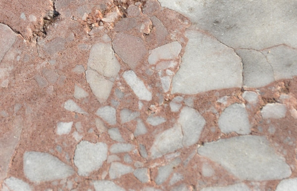 Breccia Corallina Marble from Phrygia (Isthmia)