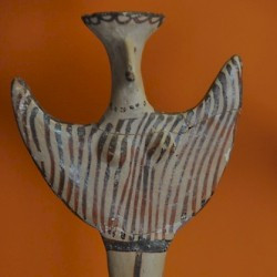 Delphi, Temple of Athena Pronaia, Depot, Mycenaean "psi" figurine
